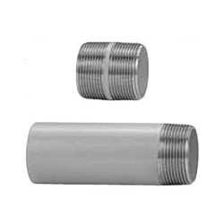 Stainless Steel Screw-in Pipe Fitting, Stainless Steel Nipple, NL (NSL) Type (NS65AX200L) 