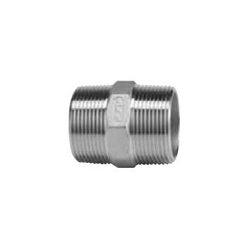 Stainless Steel Screw-In Tube Fitting Hexagonal Nipple (SN80A) 