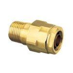 Brass Double-Lock Joint, WJ1 Type, Tapered Male Thread