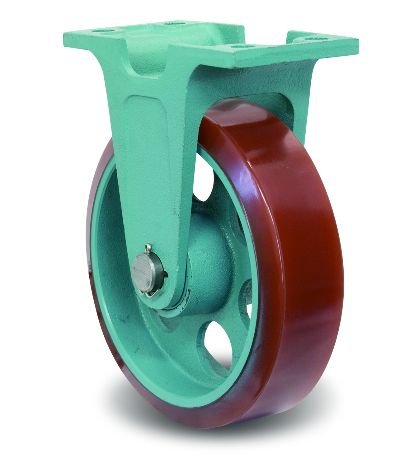 Ductile Caster - Wide - Fixed - MG-W with Metal Fittings - EU/MG-W (EUMG-W150X65) 