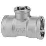 Stainless Steel Screw-in Pipe Fitting, Reducing Tee, RT (SCS13-RT-11/4X3/4B) 