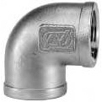 Stainless Steel Screw-in Fitting, 90° Elbow L (SCS14-L-1/2B) 
