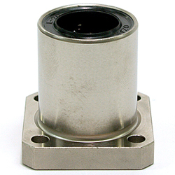 Linear Bushing With Flange, ULFK Type, (U Ultra), Single, Square Flange