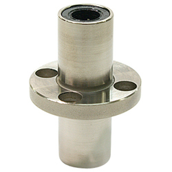 Flanged Linear Bushings LFDC-Shaped Double Center-Positioned Round-Shaped Flanges