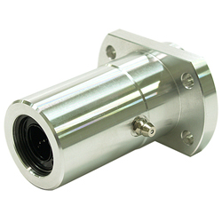 Linear Bushing Housing With Flange LFWB Type, Double, Boss Position, T-Shaped Flange, Aluminum Case, With Lubrication Hole