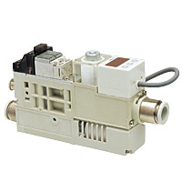 Vacuum Generator with Pressure Sensor VQ Series (VQT15C-08J-D24-NW) 