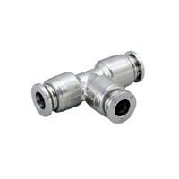 for Sputtering Resistance, Tube Fitting Brass, Union Tee, No Cover (KE8-1-F) 