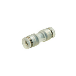 For Clean Environment, Tube Fitting PP Type, With Union Straight (PPU10F) 