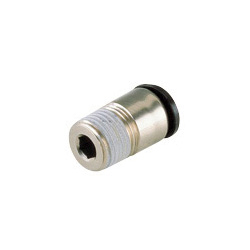 For General Piping, Mini-Type Tube Fitting, Hex Socket Head Straight