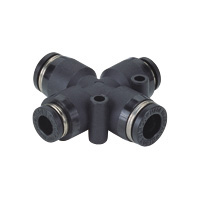 Tube Fitting Branch Cross B for General Piping (PZB5/16-1/4) 