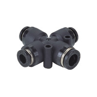 Tube Fitting Branch Cross C for General Piping (PZC8-6) 