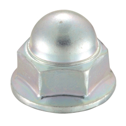 Flanged Cap Nut (Serrated)