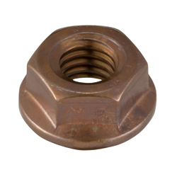 Flanged Nut with Serrations