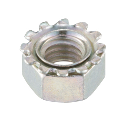 Toothed Washer Nut (FNTLTW-ST3W-M4) 