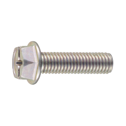 Cross-Recessed/Slotted Hexagon Flange Screw (HXB-STN-M6-12) 