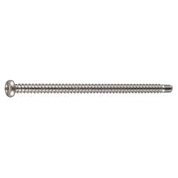 Cross/Straight-Recessed Pan Head Tapping Screw Class 2 with Guide BPR Model G=5 (CSBPNS5-SUS-TP4-25) 