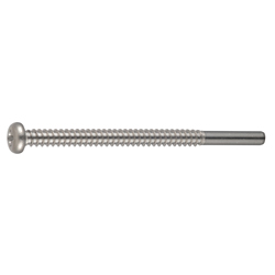 Cross Recessed Pan Head Tapping Screws, 2 Models with Guide, BRP Shape, G=20 (CSPPNSG20-SUS-TP4.5-50) 