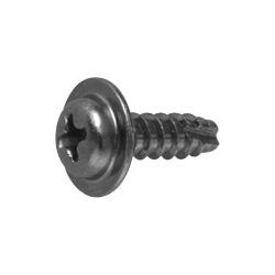 Cross Recessed Pan Washer Head Tapping Screws, 2 Models Grooved B-1 Shape (CSPPNSM2-STN-TP3-14) 