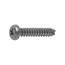 Cross Recessed Pan Head Tapping Screws, 2 Models Grooved B-1 Shape (CSPPNSM-STNB-TP4-16) 