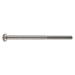 Cross Recessed Pan Head Tapping Screws, 2 Models with Guide, BRP Shape, G=30 (CSPPNSG30-SUS-TP4.5-75) 