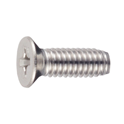 Cross Recessed Small Flat Head Tapping Screws, 3 Models Grooved C-1 Shape, D=7 (CSPLCSC7-SUS-TP4-10) 