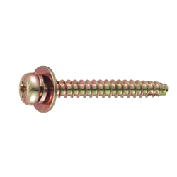 Cross-Head, Pan Head Tapping Screw, With Class 2 Grooved, Shape B-1, P = 2 (Spring Lock Washer) (CSPPNNNDP3-STC-TP4-25) 