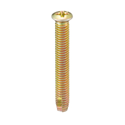 Cross Recessed Small Raised Countersunk Head Tapping Screw, Type 3 Grooved C-1 Shape (CSPCSS-STU-TP4-16) 