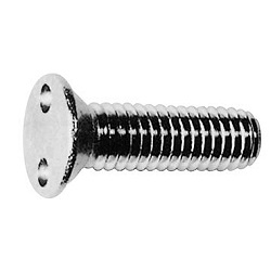 TRF/Tamper-Proof Screw, Stainless Steel, Two-Hole, Small Plate Screw (CS2CSH-SUS-M4-16) 