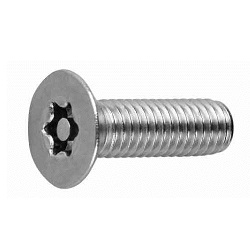 TRF/Tamper-Proof Screw, Stainless Steel Pin, Small Plate TRX Screw (UNC) (CSXCSH-SUS-UNCNO.6-3/4) 