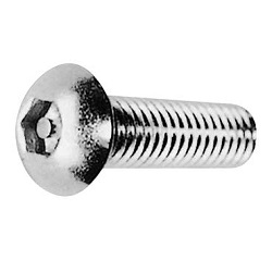 TRF/Tamper-Proof Screw, Stainless Steel Pin, Small Button Hexagonal Hole Screw (CSRBTH-SUSTBS-M4-12) 