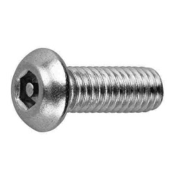 TRF/Tamper-Proof Screw, Stainless Steel Pin, Small Button Hexagonal Hole Screw (UNC) (CSRBTH-SUS-UNCNO.8-1/2) 
