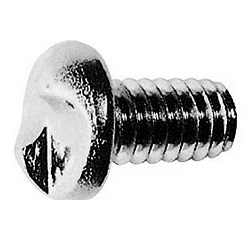 TRF/Tamper-Proof Screw, Stainless Steel, One Sided, Small Pot Screw (CS1PNH-SUSNIROCK-M3-16) 