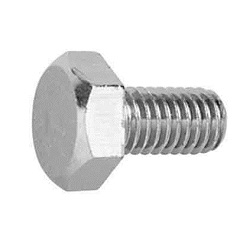 Iron Hex Bolt (JIS) (full threaded screw) (HXNLWHA-STT3SC-M8-40) 