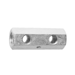 High Nut With Set Pin Holes in the Side (HNHSH-ST3W-W3/8-40) 