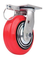 Caster For High Load Weight Use (Moisture-Resistant Urethane Wheels), Independent (TP6680-PCITG) 