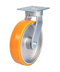 Heat Resistant Caster For High Load Weight Use (Maintenance-Free Urethane Wheels), Independent (TP6657-PAL-PBB) 