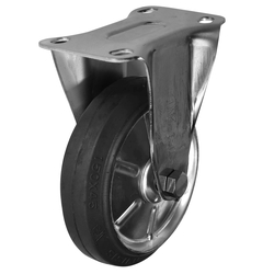 Stainless Steel Casters - For Medium Loads SUNK Bracket Set (Without Wheels)