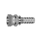Barb with Neck (For Steam Hose), Horizontal Male Screw for N7006 Pipe