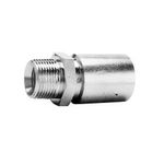 Hose Ferrule (SS), SR-01, Tapered Male Screw for Piping (SR-01-32-2W) 
