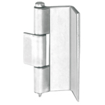 Stainless Steel L-Shaped Back Hinge, Type 3 B-1535 (B-1535-2) 