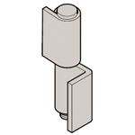 Stainless Steel L-Shaped Concealed Hinge Type 1 B-1534