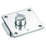 Stainless Steel Square Push Button Lock, C-1079