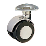 Dual Wheel Free-swivel Caster Without Stopper, K-200MY
