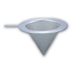 Strainer, Temporary Stainless Steel Pointed Type (10T-2-20M-15A) 