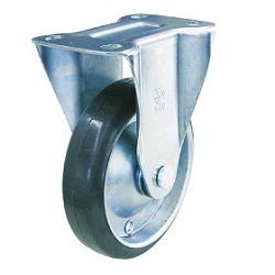 TYS Series Fixed Rubber Casters (TYSK-65) 