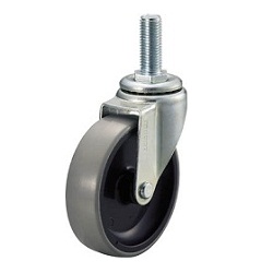 Screw-In Urethane Caster, Freely Rotating