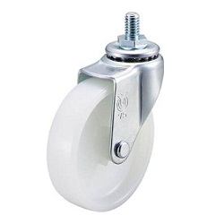 Screw-In Casters, Nylon Wheels, Freely Rotating (ET75NS) 