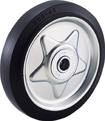 Pressed Rubber Caster, Replacement Wheels (TW-150) 
