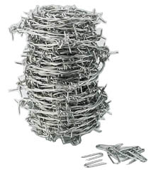 Barbed wire (stainless steel)