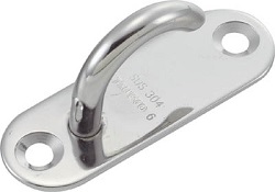 Open pad eye (made of stainless steel) (TOP9) 